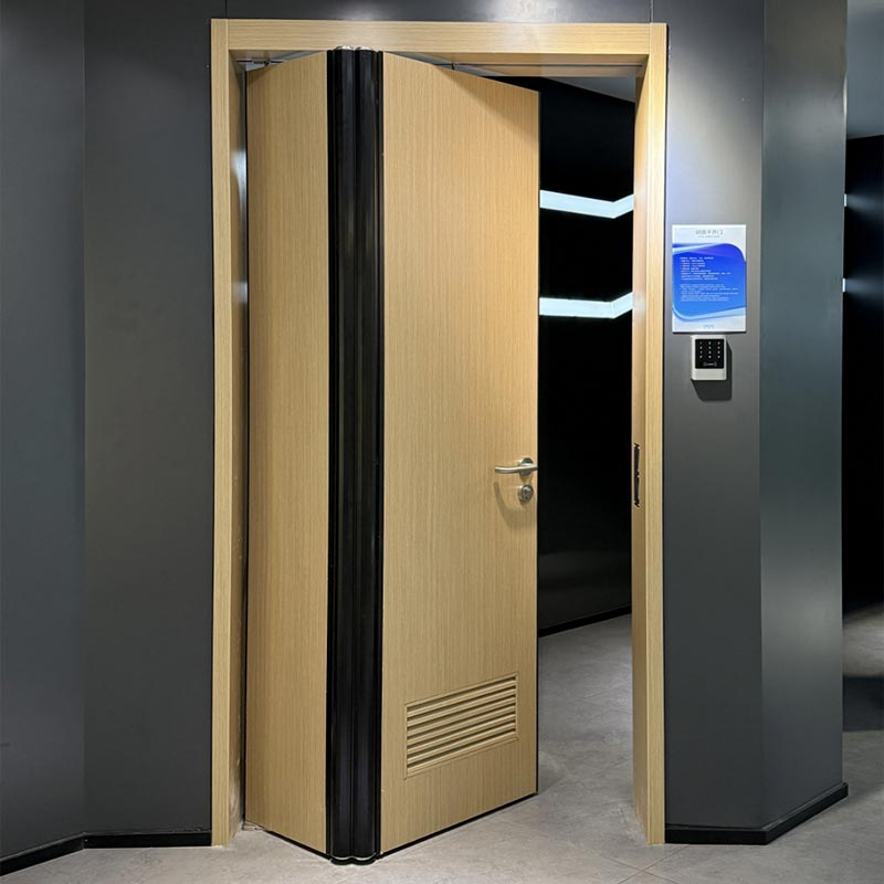 Porta plegable d'acer