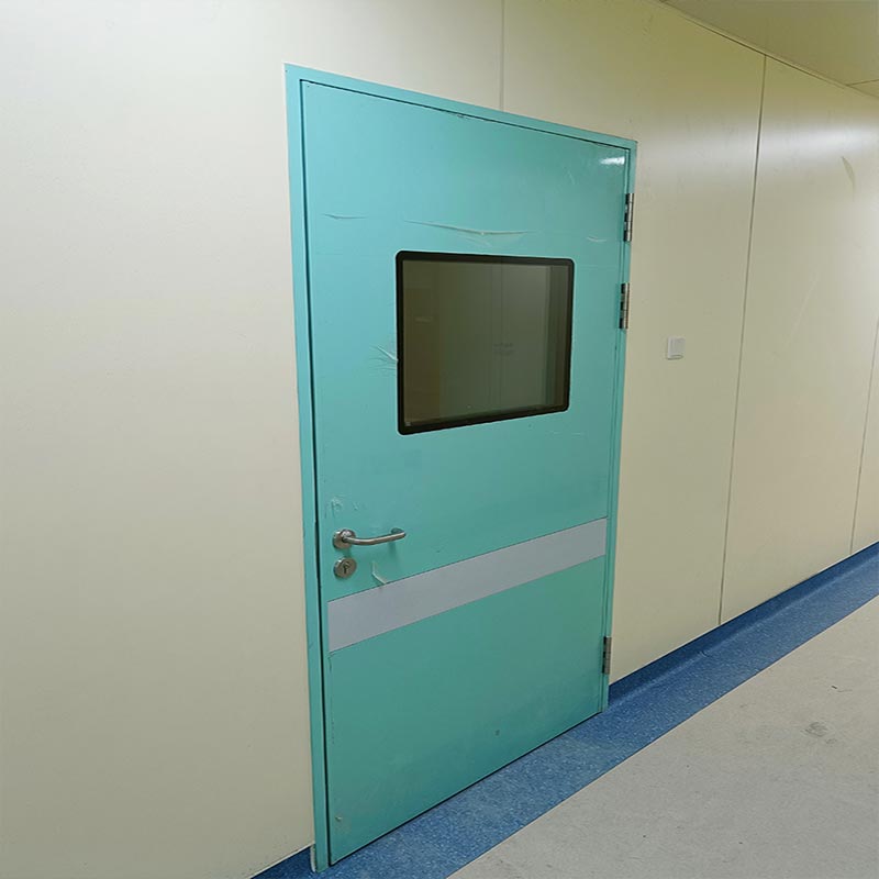 Porta giratòria de protecció contra raigs X